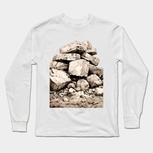 Stack of Rocks: They're as Smart as a Stack of Rocks Long Sleeve T-Shirt